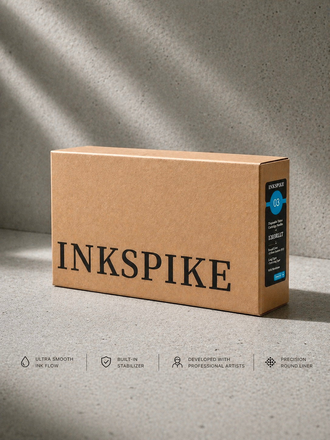 Round Liner Tattoo Cartridge Needles (RL1203) – Professional Tattoo Needles for Lining | Inkspike