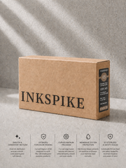 Inkspike Magnum Shader (#1205MS) tattoo cartridge needle featuring flat magnum needle configuration, high stability, smooth ink flow, and consistent color packing for professional tattoo shading