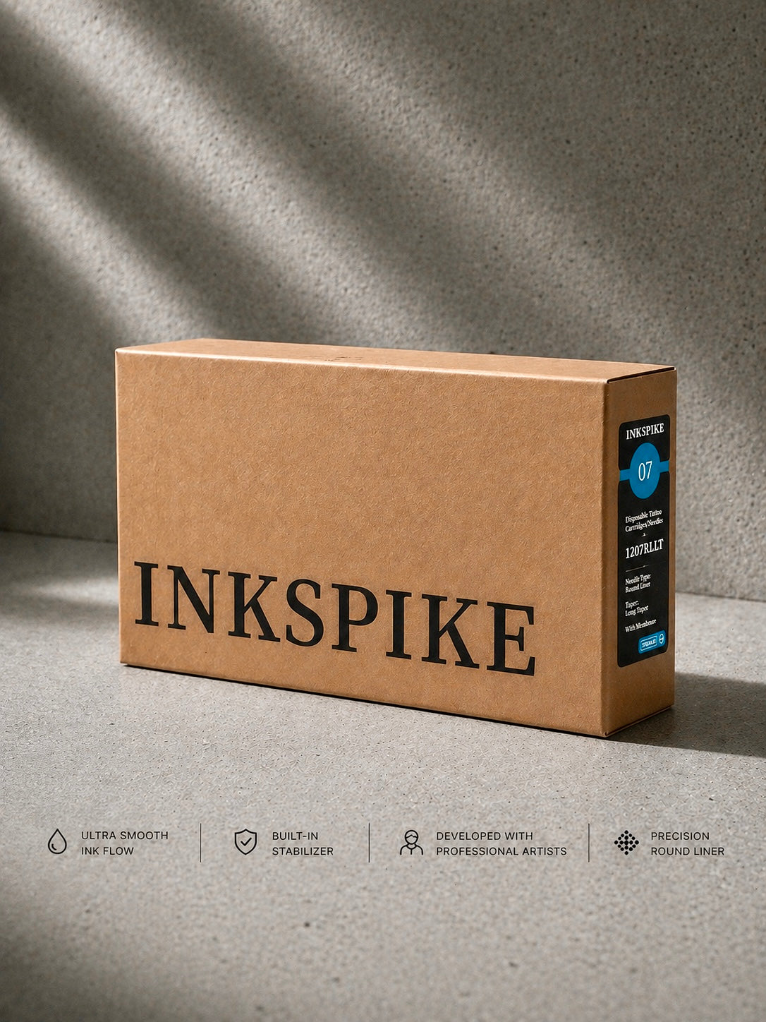 Round Liner Tattoo Cartridge Needles (RL1207) – Professional Tattoo Needles for Lining | Inkspike
