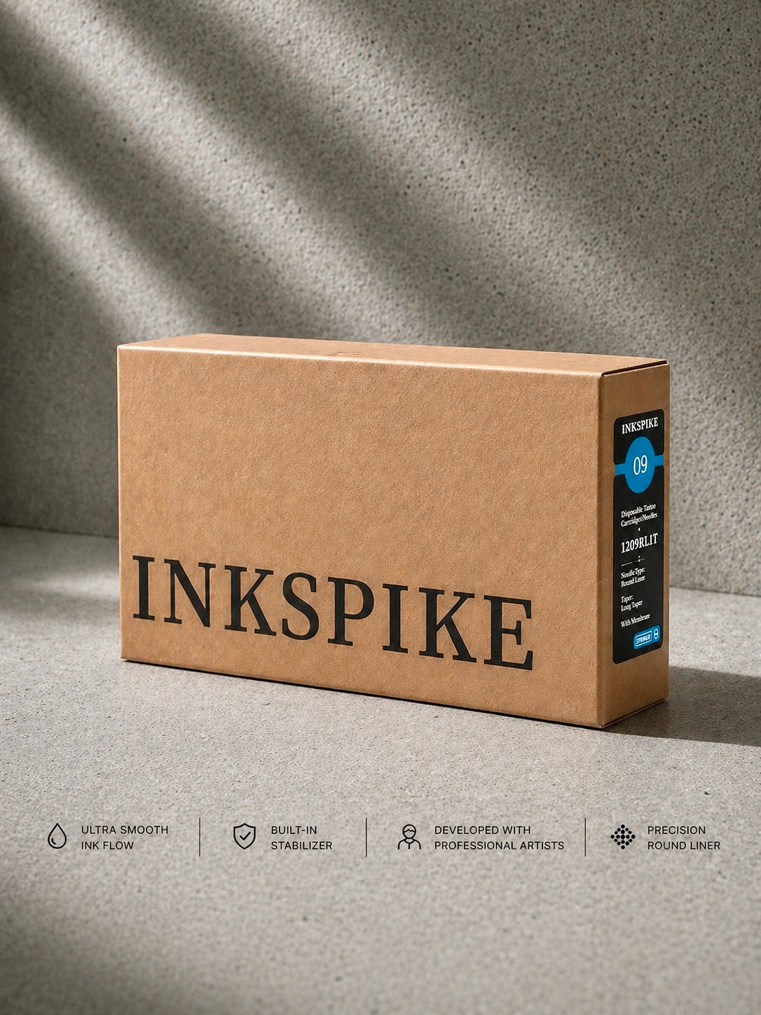 Round Liner Tattoo Cartridge Needles (RL1209) – Professional Tattoo Needles for Lining | Inkspike