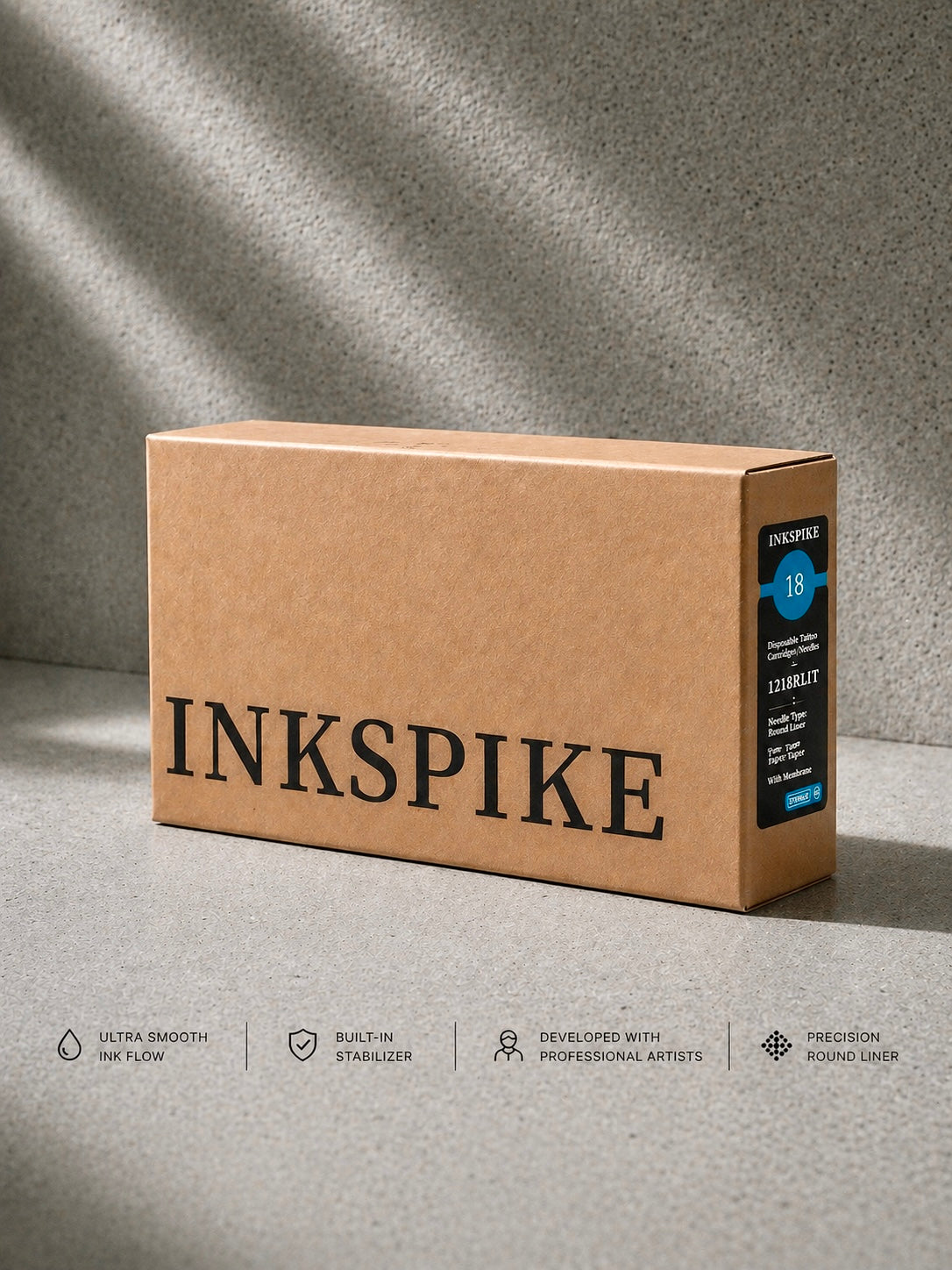 Round Liner Tattoo Cartridge Needles (RL1218) – Professional Tattoo Needles for Lining | Inkspike