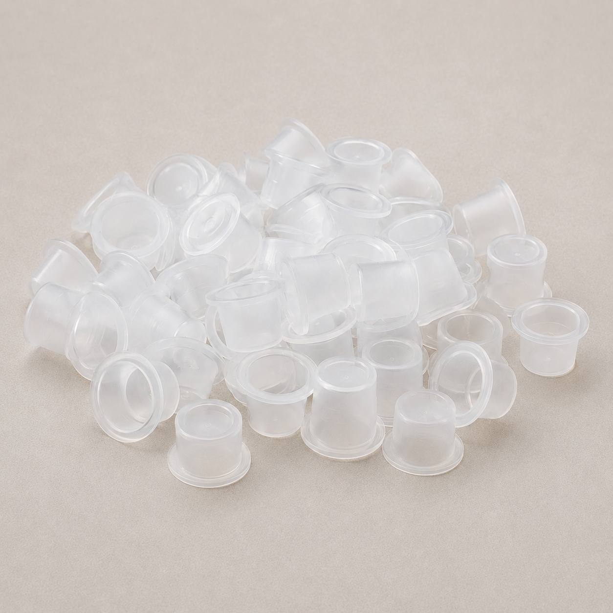tattoo ink caps 1000pcs disposable pigment cups transparent