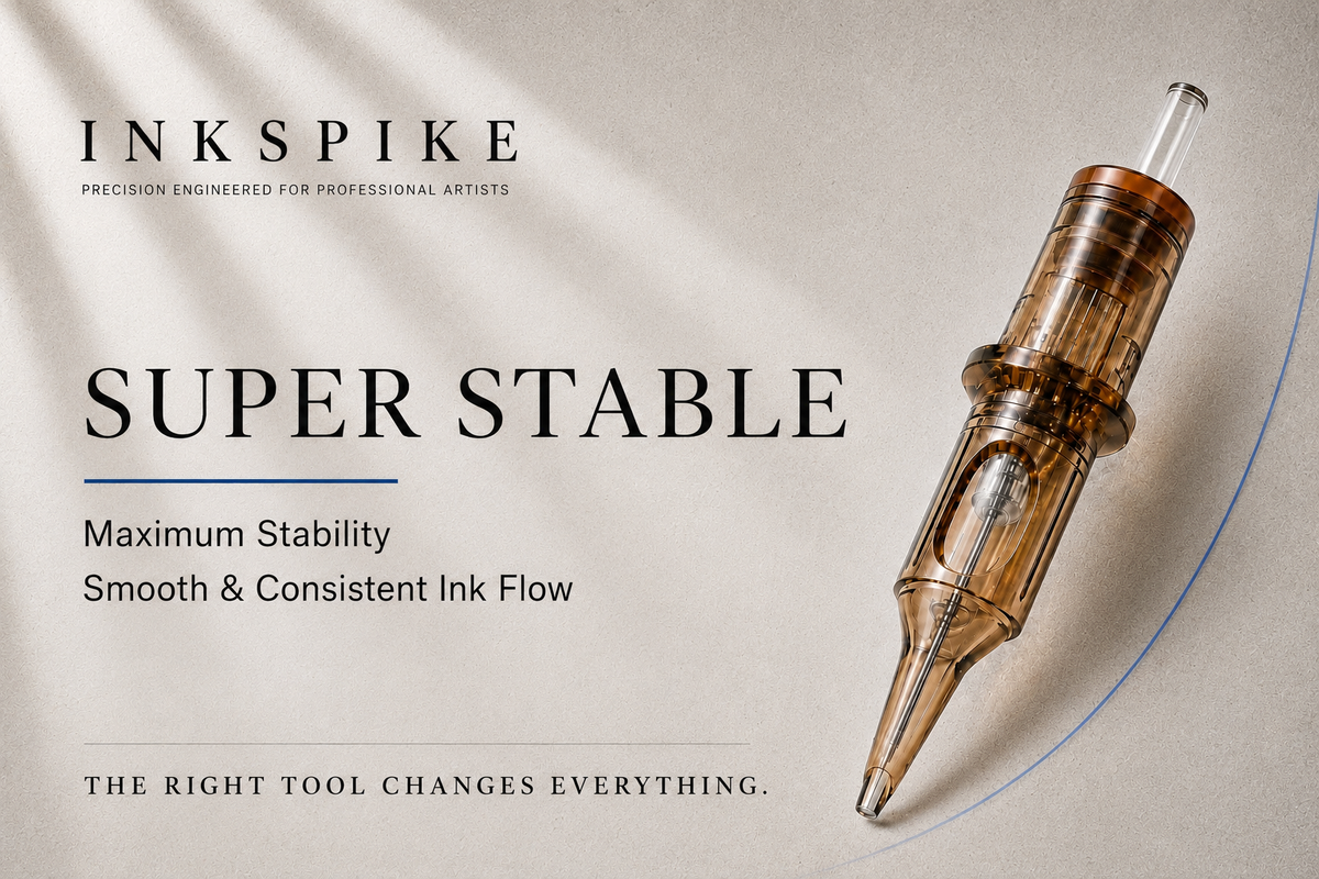 Inkspike Professional Tattoo Needle Cartridges for Tattoo Artists