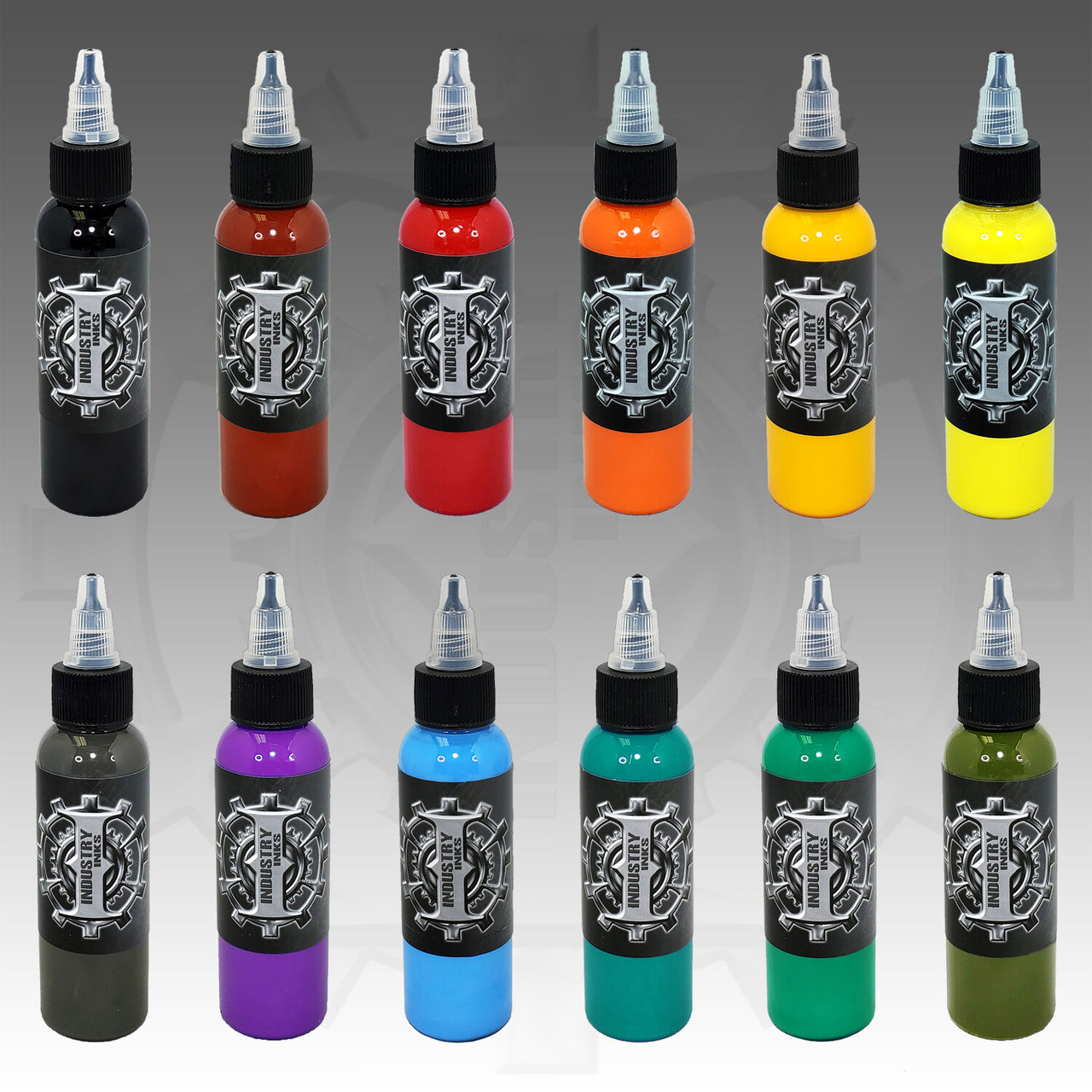 Industry - Set - 12 Color Traditional Plus Set (1oz)