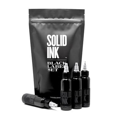 Solid Ink - Set - Greywash Set/Black Label (2oz)